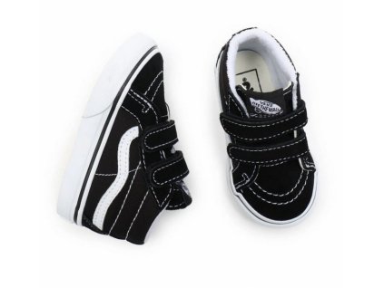 Boty Vans Sk8-Mid Reissu black/true white dětské