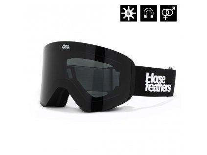 Snowboardové Brýle Horsefeathers Colt black/smoke 2023/24