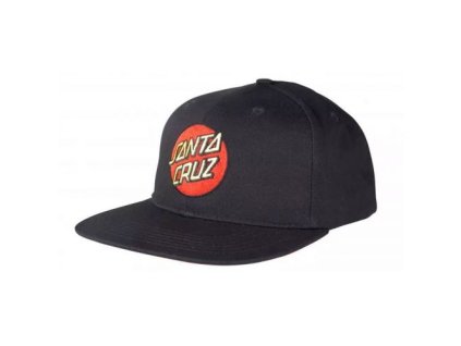 Kšiltovka Santa Cruz, Classic Dot Snapback black 2025