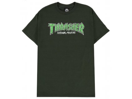 Tričko Thrasher Brick forest green 2023/24