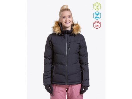 Bunda SNB & SKI Meatfly Bonie black 2023/24 dámská