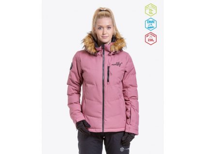 Bunda SNB & SKI Meatfly Bonie hot pink 2023/24 dámská