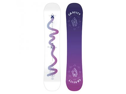 snowboard gravity sirene white