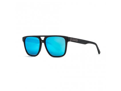 Sluneční Brýle Horsefeathers, Trigger brushed black/mirror blue 2024