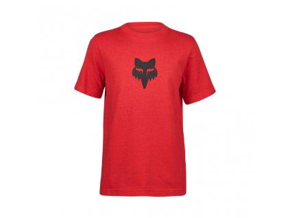 Triko Fox, Fox Legacy SS Tee flame red 2024 dětské