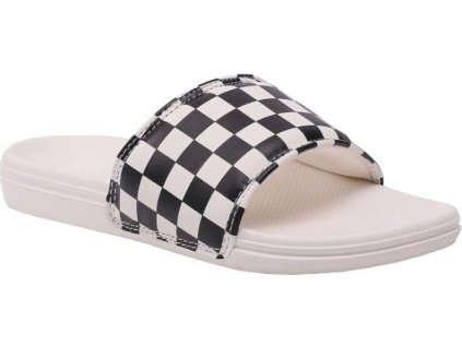 Pantofle Vans, La Costa Slide On (Checkerboard) black/mars 2024 dámské