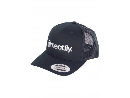 Kšiltovka Meatfly, MF Logo Trucker black 2024