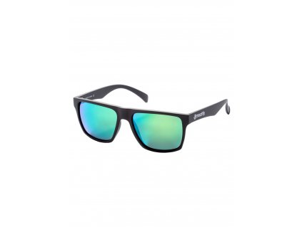Sluneční Brýle Meatfly, Trigger Sunglasses black matt/green 2024