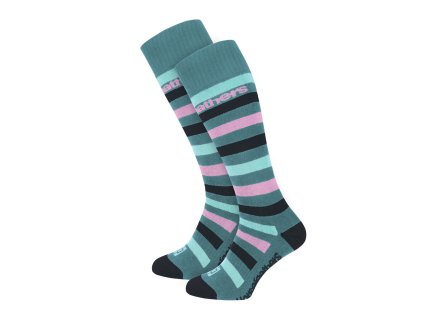 Snowboardové ponožky/podkolienky Horsefeathers Strid blue haze 2024/25 dámske