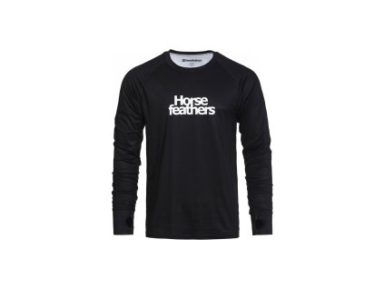 Termo Tričko Horsefeathers, Riley Top black 2024/25