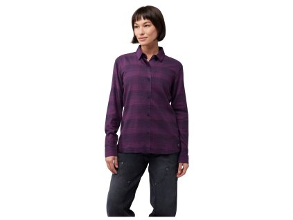 fox racing womens survivalist stretch flannel shirt bf detail 3
