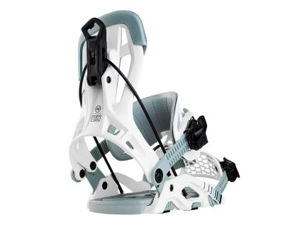 vazani na snowboard flow fuse hybrid white
