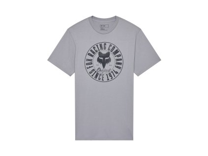 Triko Fox, Emblem SS Prem Tee steel grey 2025