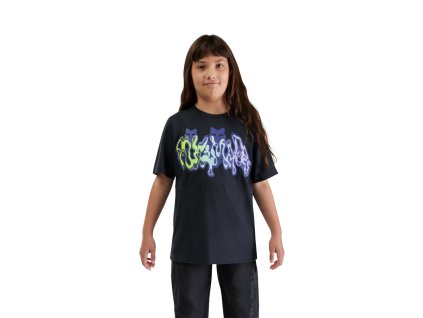 Triko Fox, Yth Future SS Tee black 2025 dětské