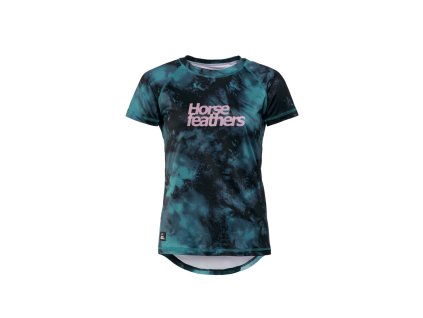 Bike Dres Horsefeathers, Deco petrol camo 2025 dámský
