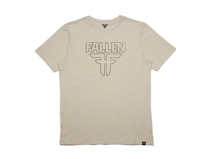 FMV1RE01 INSIGNIA TEE IVORY GREEN 1