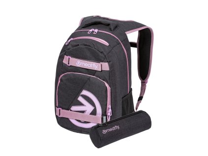 Batoh Meatfly, Exile 24L pink/charcoal heather 2025
