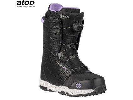 boty na snowboard gravity aura atop black
