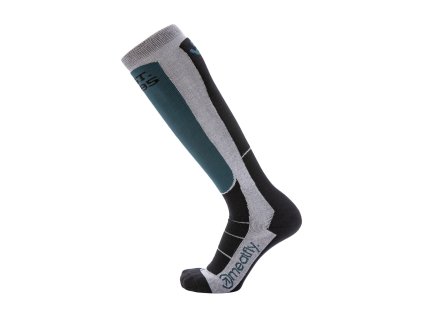 SNB & SKI ponožky Meatfly, Leeway Grey blue sea 2025/26