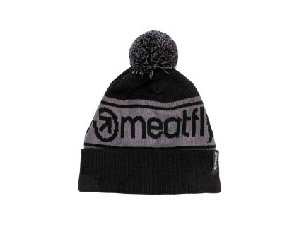 Detská čiapka Meatfly, Jessie Beanie black/gray dark 2025/26