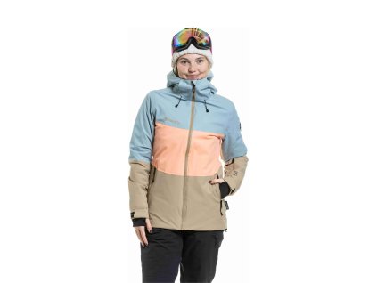 Dámská SNB & SKI bunda Meatfly, Kirsten safari/cloud 2025/26