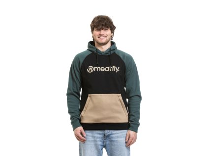 Technická mikina Meatfly, Gravel black safari 2025/26