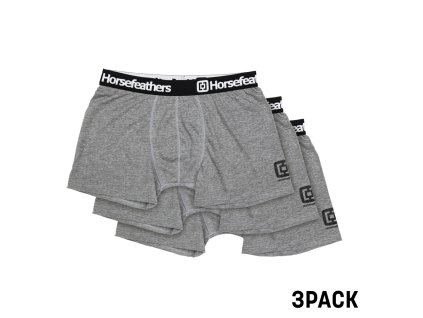 Boxerky Horsefeathers, Dynasty 3Pack heather gray 2026