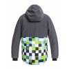 Bunda Quiksilver Sierra 076 gjz2 lime green/check atomic 2018/19 detská