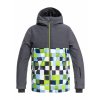 Bunda Quiksilver Sierra 076 gjz2 lime green/check atomic 2018/19 detská