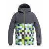 Bunda Quiksilver Sierra 076 gjz2 lime green/check atomic 2018/19 dětská