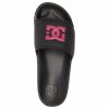 Šľapky DC, Slide black/crazy pink 2022 dámske
