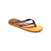 Žabky Quiksilver Molokai Inclined black/orange/orange 2016