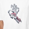 Triko Santa Cruz Bone Hand Cruz Front white 2023/24