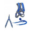 Postroj/batoh na výuku snowboardingu MDX Static blue 2023/24 dětský