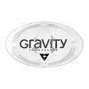grip gravity logo mat clear black