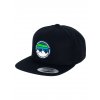 Kšiltovka Meatfly, Flanker Snapback blue mountain/black 2024