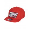 Kšiltovka Meatfly, Alfy Snapback racing red 2024 dětská