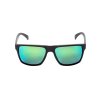 Sluneční Brýle Meatfly, Trigger Sunglasses black matt/green 2024