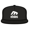High res FA25 ICON E SNAPBACK BLACK WHITE