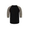 Triko Horsefeathers, Rollin Raglan black/taupe 2025/26