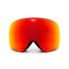Snowboardové okuliare Horsefeathers, Scout black/mirror red 2025/26