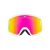 Snowboardové okuliare Horsefeathers, Huck white/mirror pink 2025/26