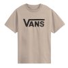 triko vans classic tee warm taupe