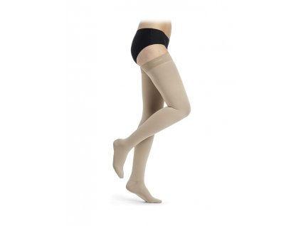 COMFORTABLE stehenné pančuchy s nekĺzavým ukončením (Veľkosť X-large plus, Farba Grey, Kompresia 2. kompresná trieda 23-32 mmHg)