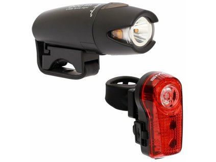 sada osvětlení SMART Polaris 200 / Superflash USB (Barva černá, Velikost dobíjecí)