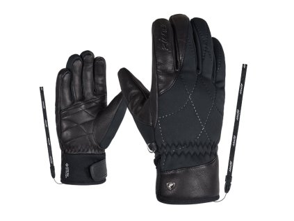 Rukavice Ziener Kordala GTX INF PR Lady black