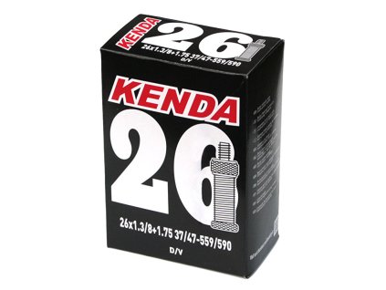 duše KENDA 26x1 3/8 (37/47-559/590) DV 28 mm (Barva ventil DV, Velikost 26")