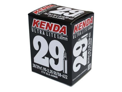 duše KENDA 29/28x1,9-2,35 (50/58-622) FV 33 mm Ultralite (Barva ventil FV, Velikost 29")