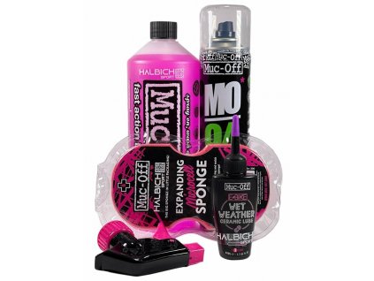 sada MUC-OFF E-Bike Clean, PROTECT & LUBE KIT - Základní sada