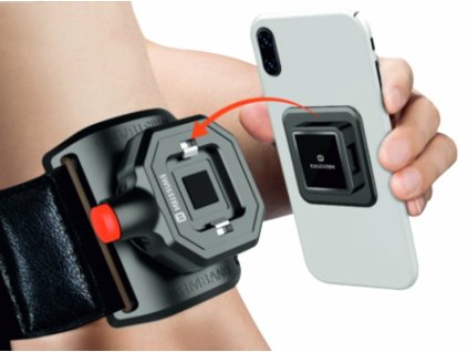 držák SWISSTEN Easy Lock na ruku (Velikost držáky)